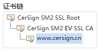 国密EV SSL证书链